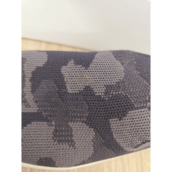 Rothy's The Original Slip On Camogrey Black Sneakers Shoes Womens Size 6.5 - Picture 7 of 13